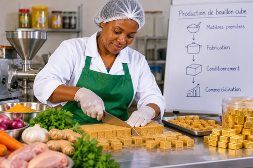 Formation en ligne : Création et gestion d’une entreprise de bouillon cube